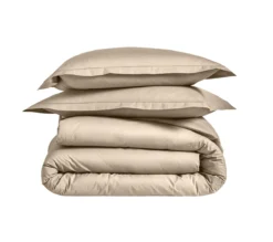 HOUSSE DE COUETTE UNI PERCALE LIN