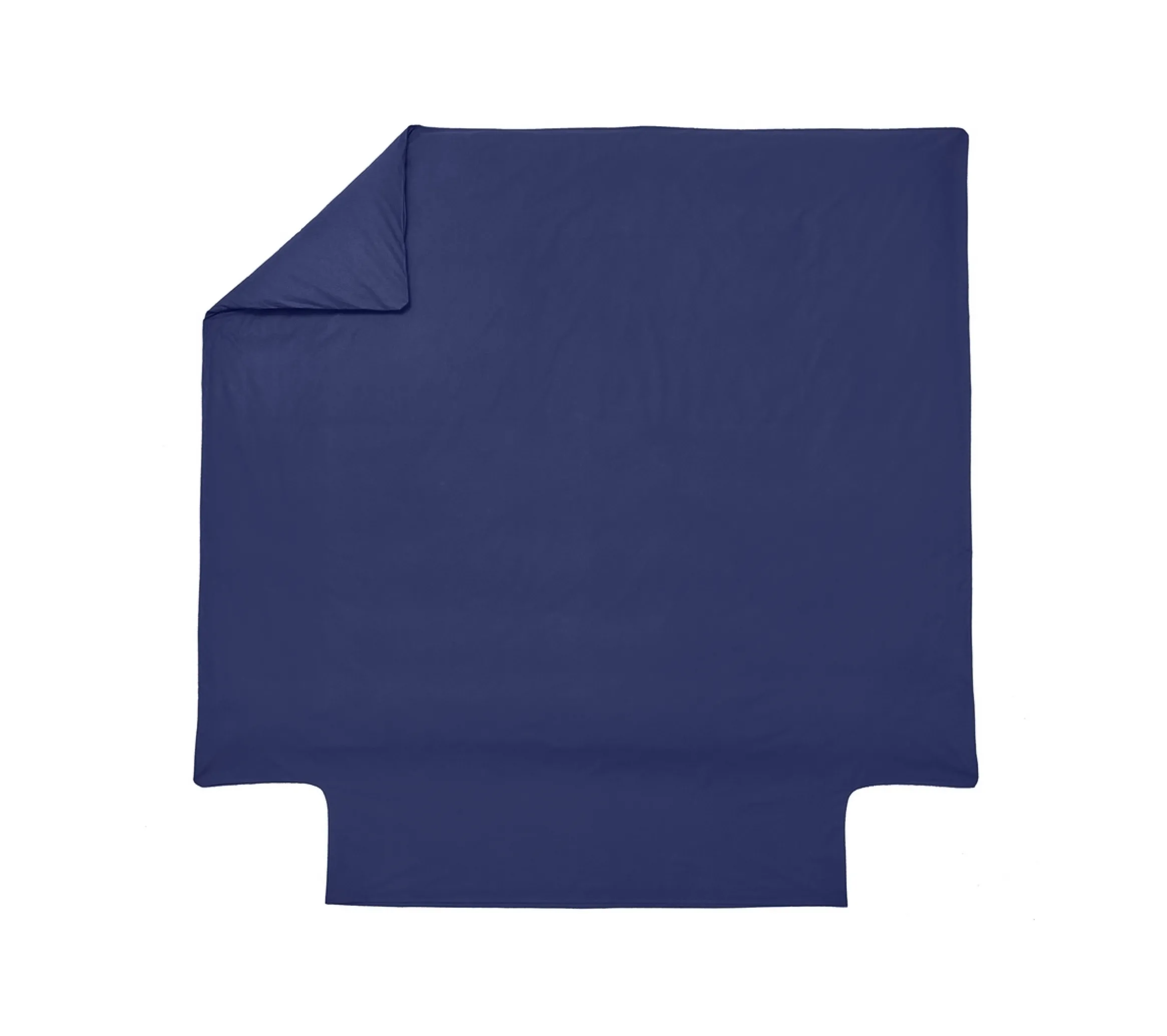 HOUSSE DE COUETTE UNI PERCALE NAVY
