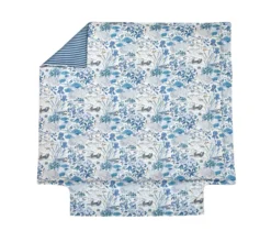 HOUSSE DE COUETTE WATER GARDEN BLEU