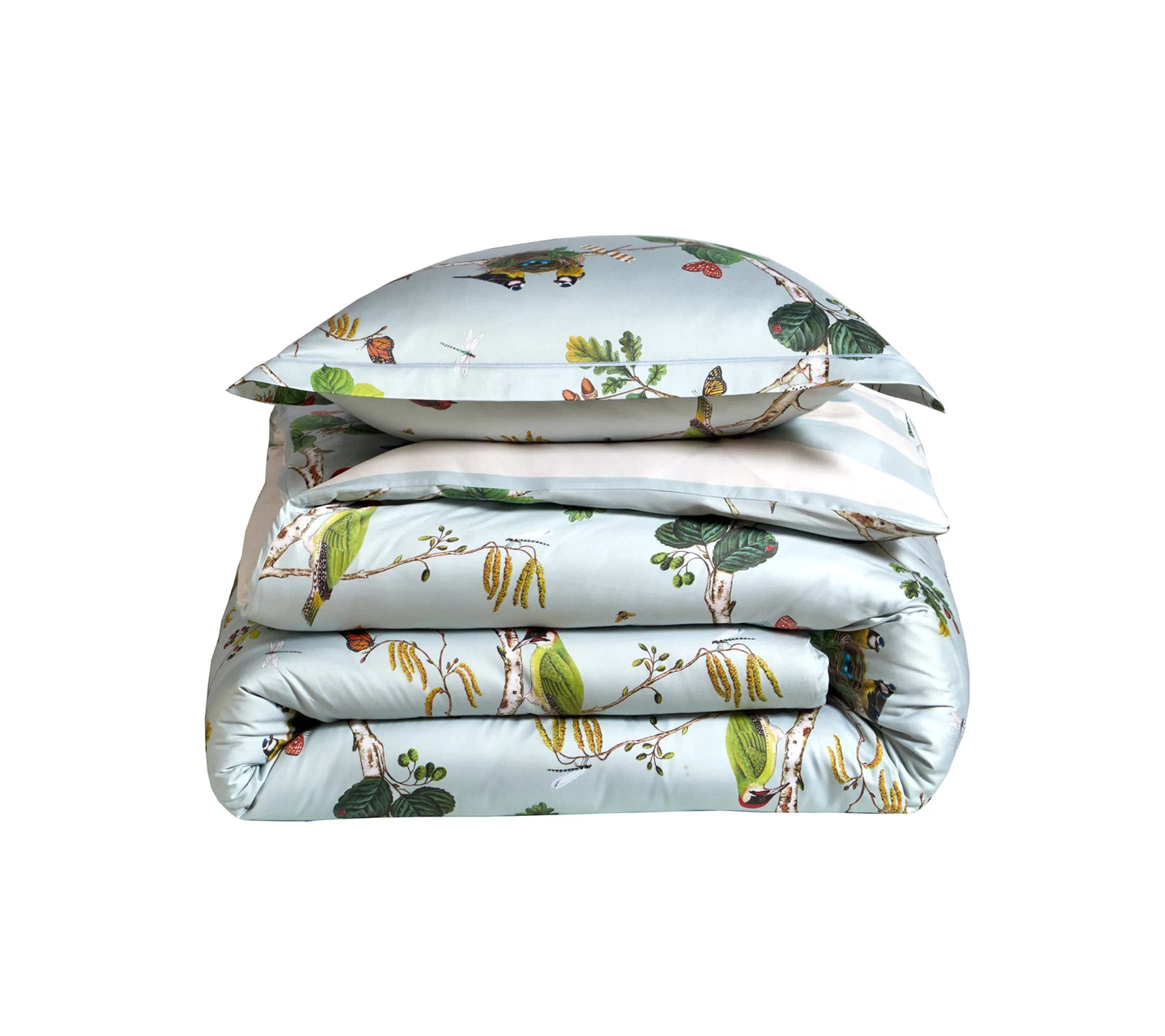 HOUSSE DE COUETTE WOODLAND BLEU CELESTE