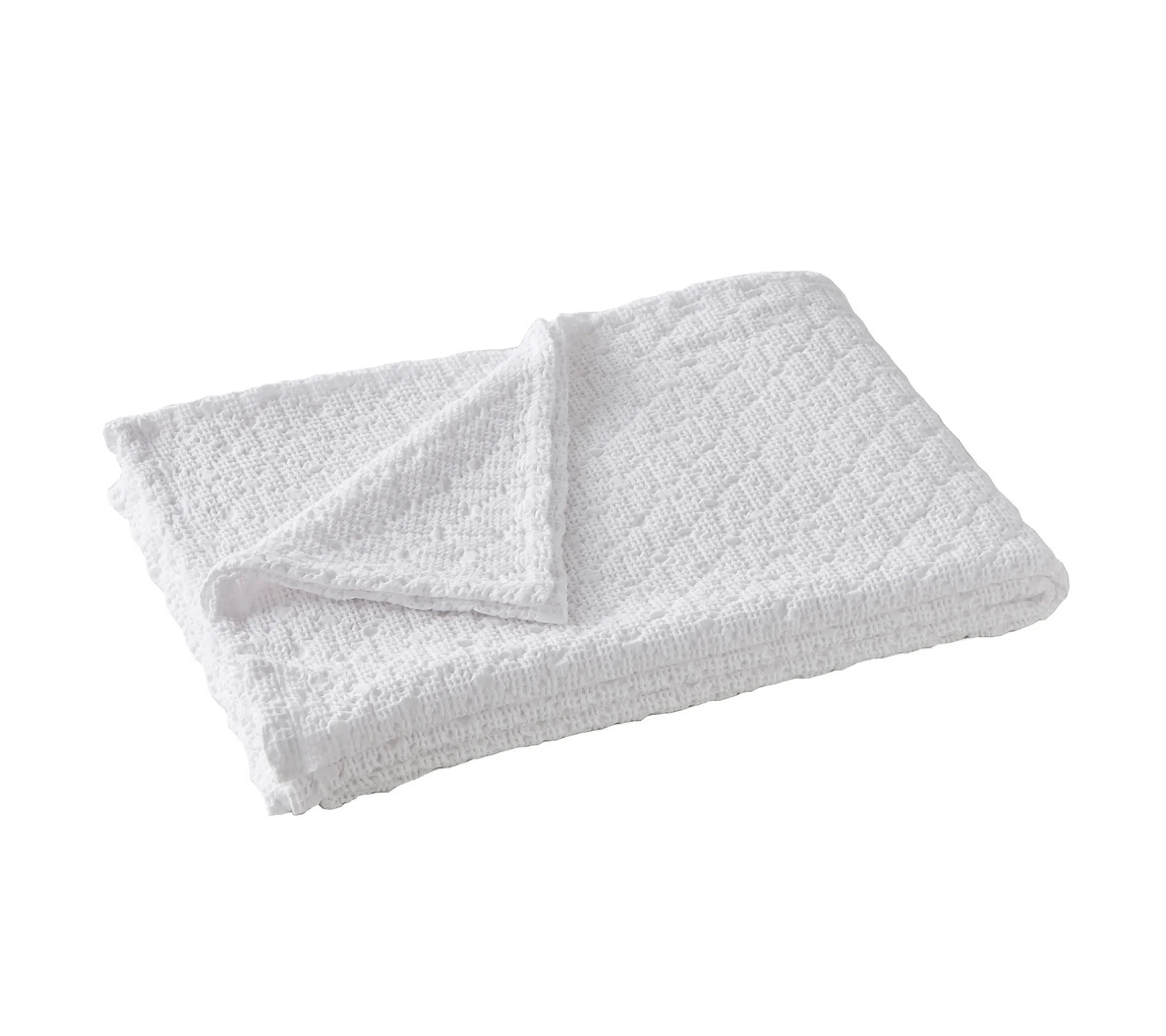 JETE DE LIT EVEREST BLANC