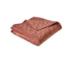 JETE DE LIT SPIRIT BOIS DE ROSE