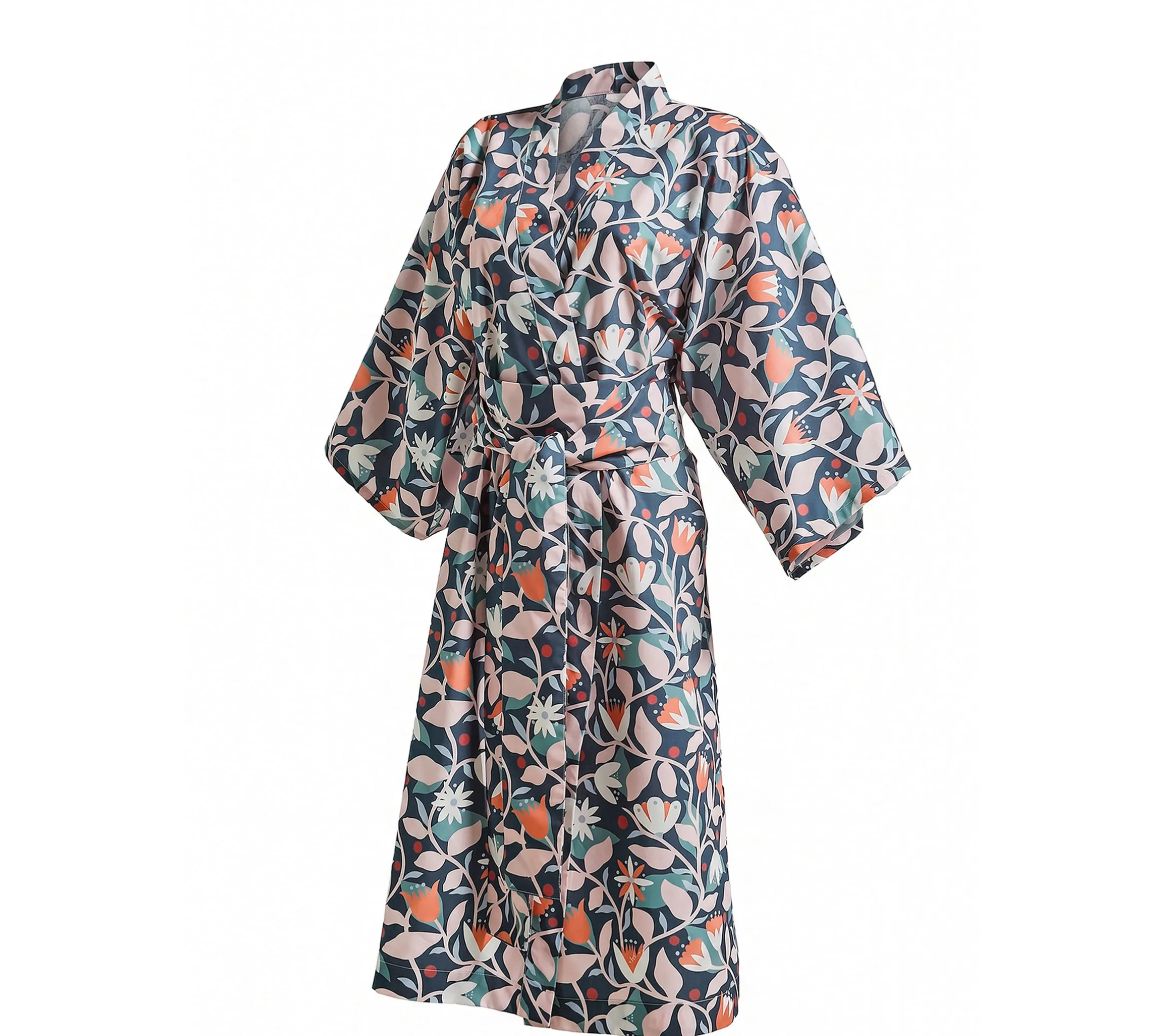 KIMONO DAISY BLEU NUIT