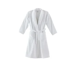 PEIGNOIR UNI BLANC