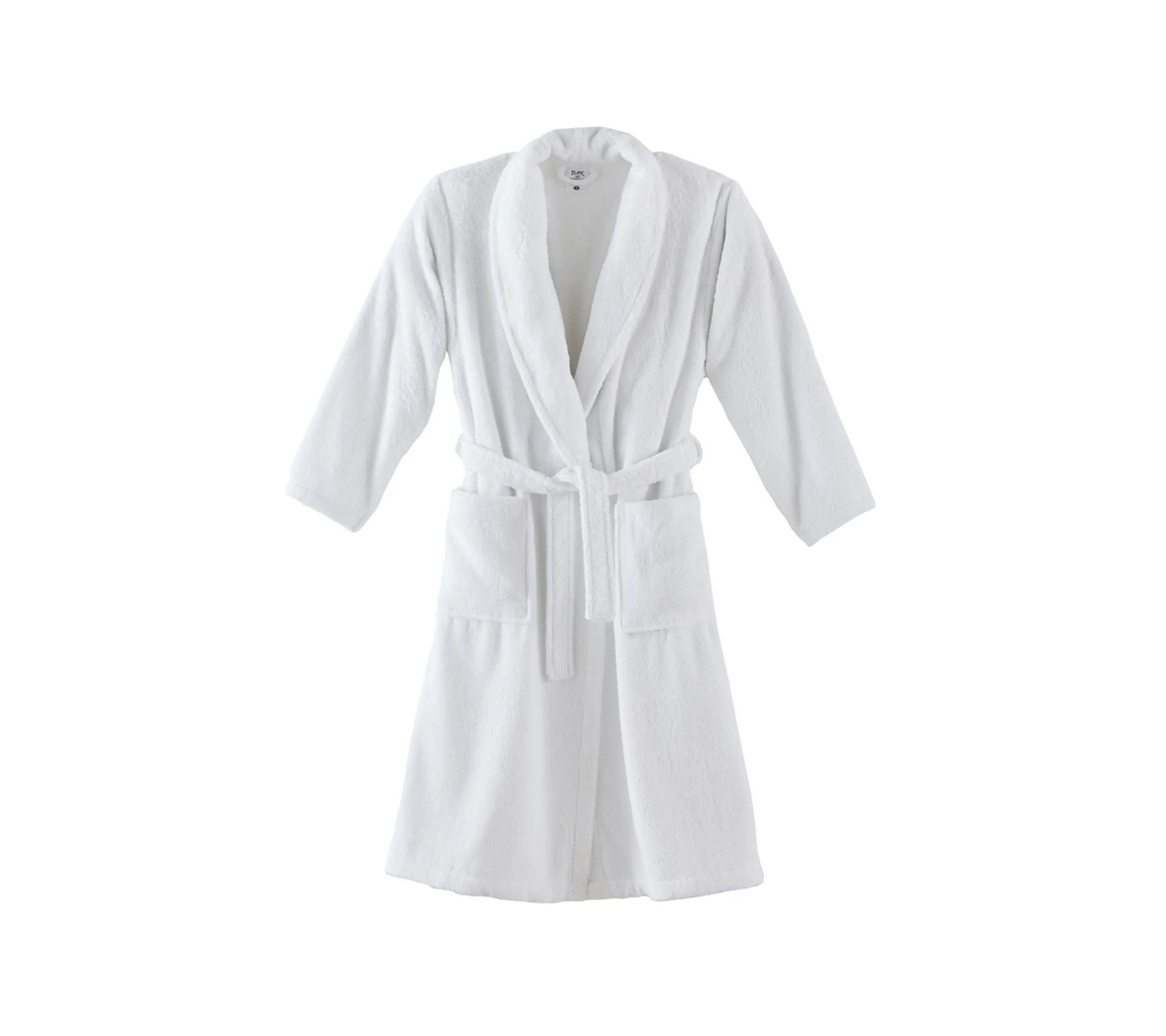PEIGNOIR UNI BLANC