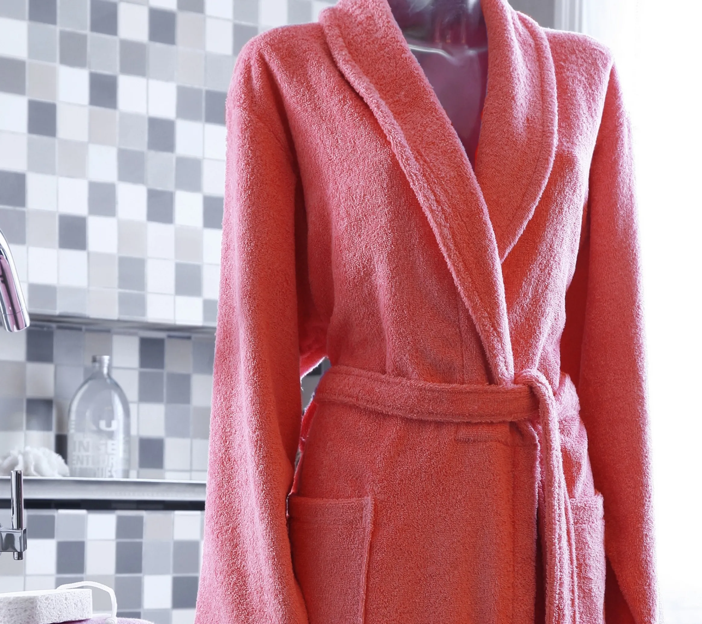 PEIGNOIR UNI CORAIL