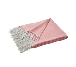 PLAID HIMALAYA BOIS DE ROSE