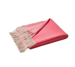 PLAID KATMANDOU BOIS DE ROSE