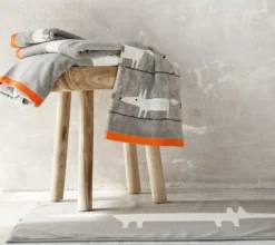 SERVIETTE DE BAIN MR FOX PERLE