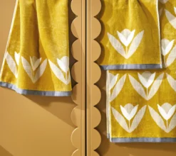 SERVIETTE INVITE TULIPA OCRE