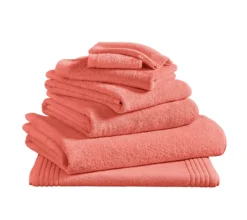 SERVIETTE INVITE UNI CORAIL