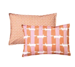 TAIE MR FOX STRIPE CORAIL