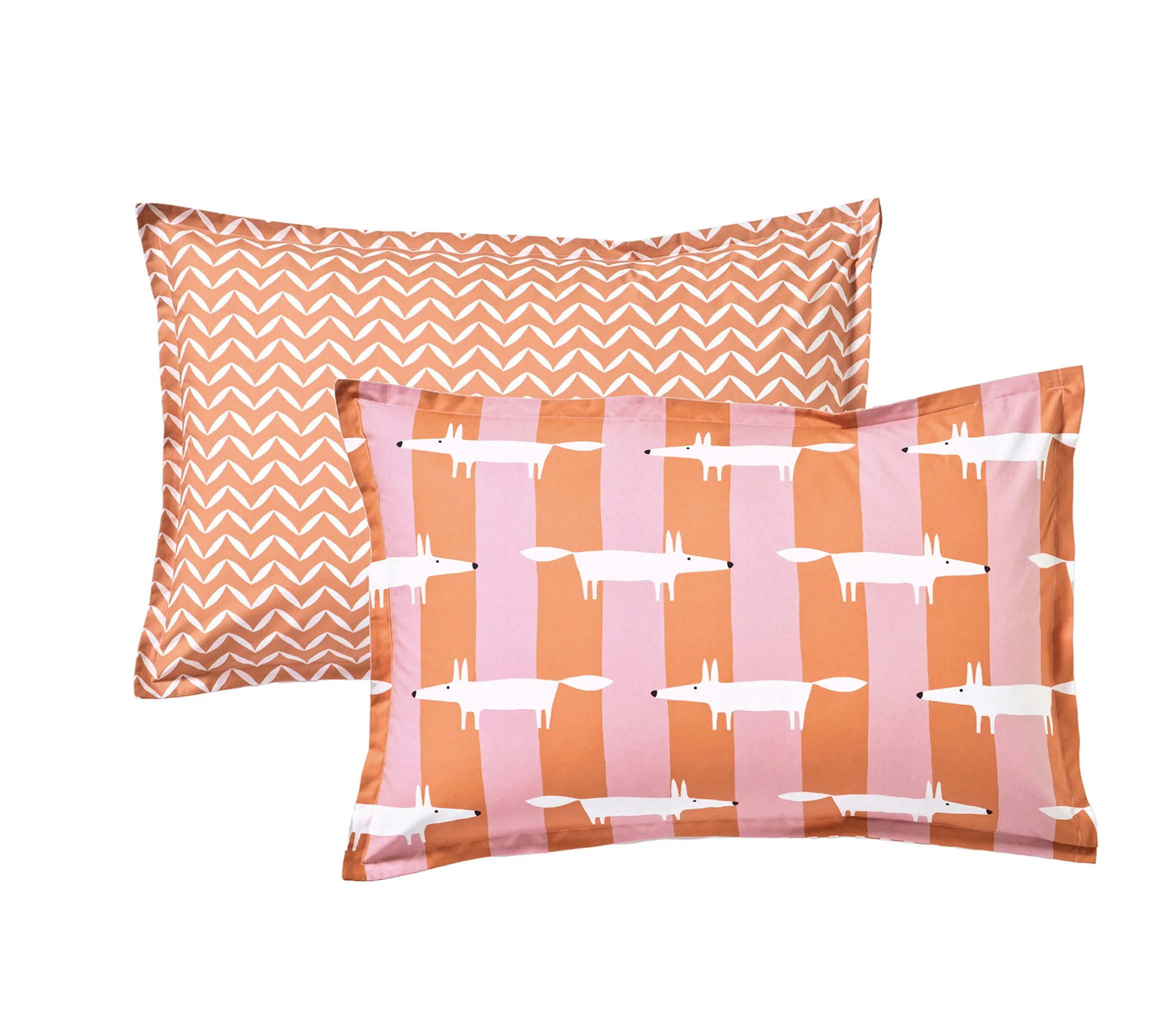 TAIE MR FOX STRIPE CORAIL