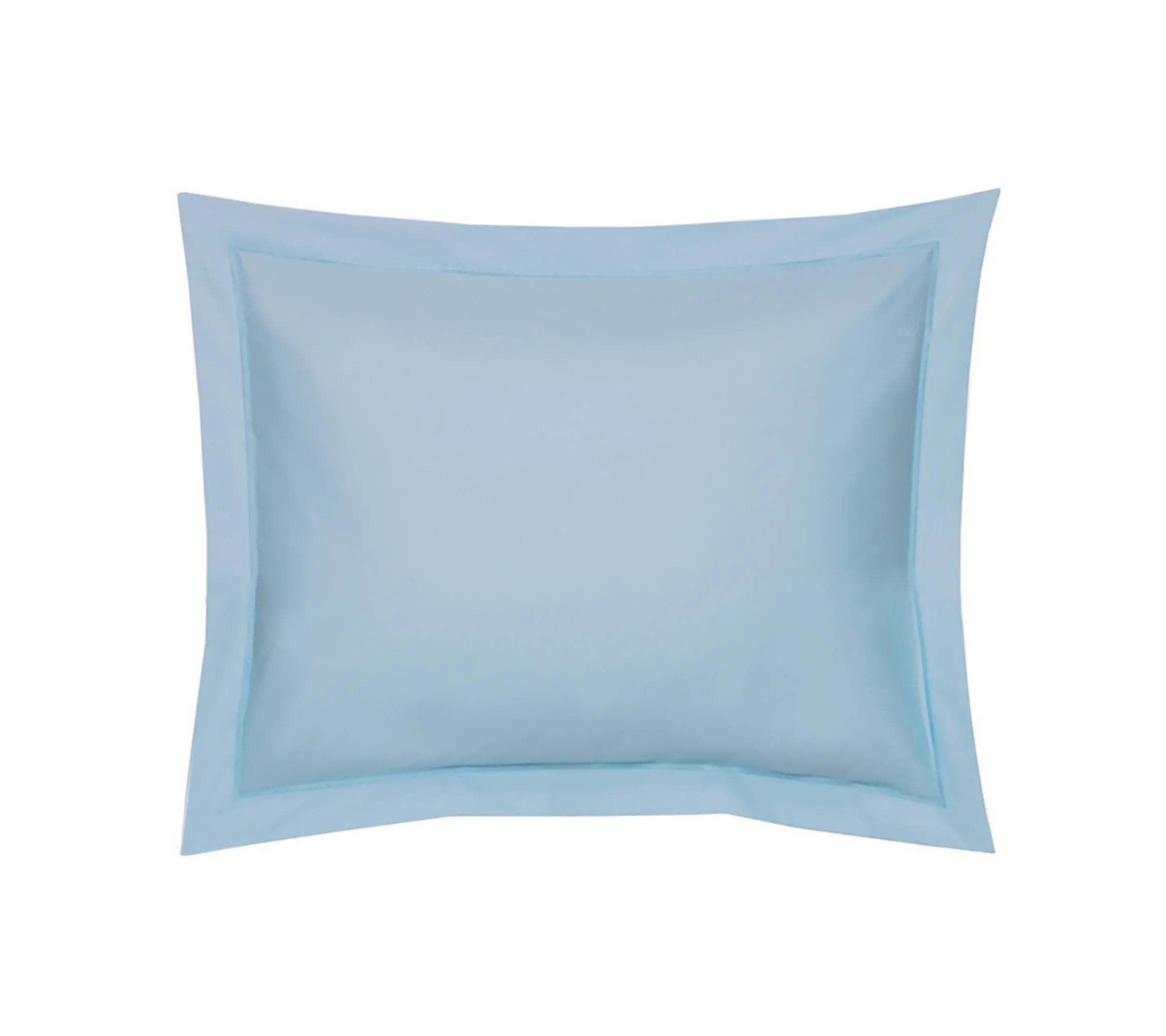 TAIE UNI COTON BLEU CIEL