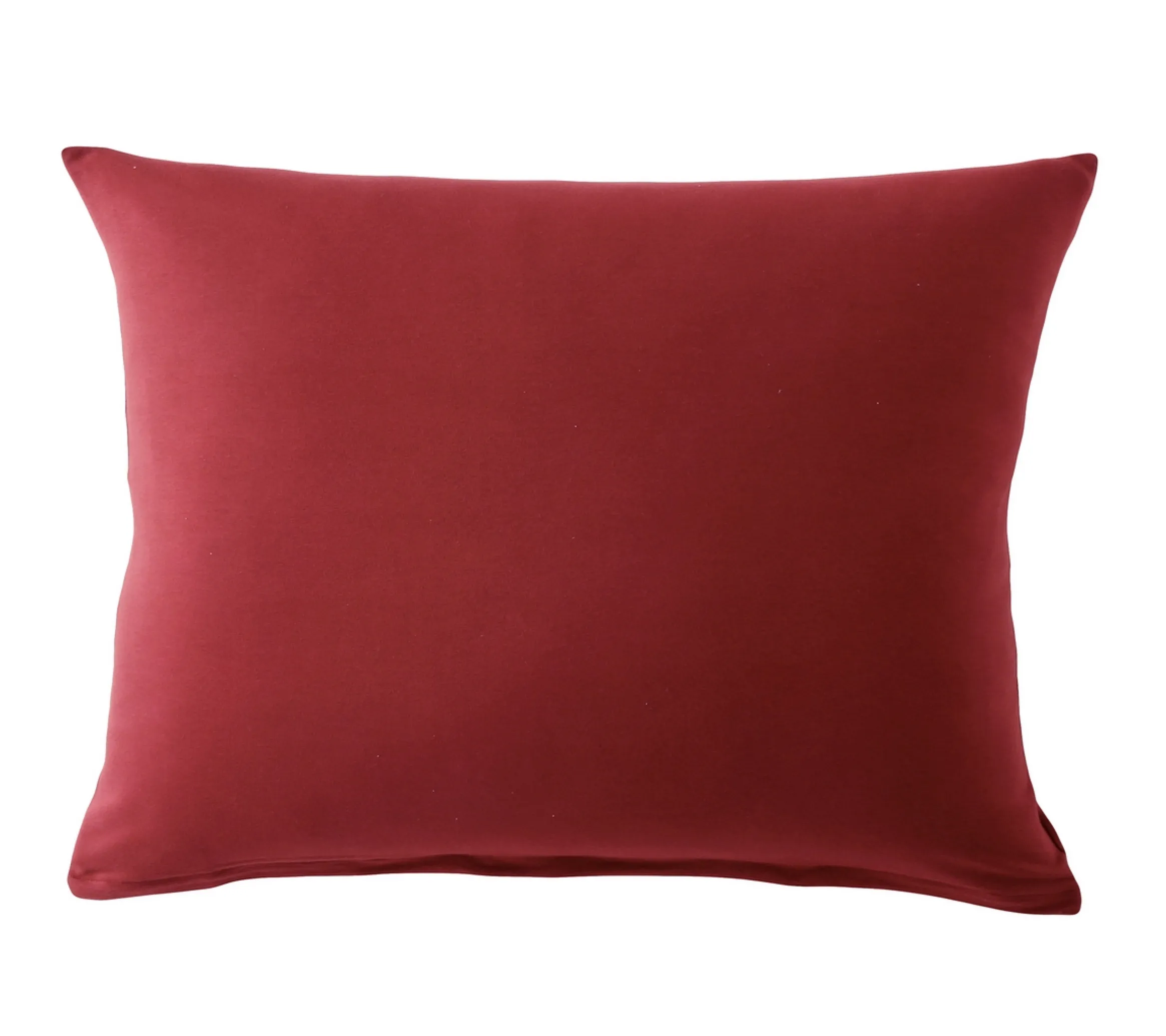 TAIE UNI COTON EXTENSIBLE CARMIN