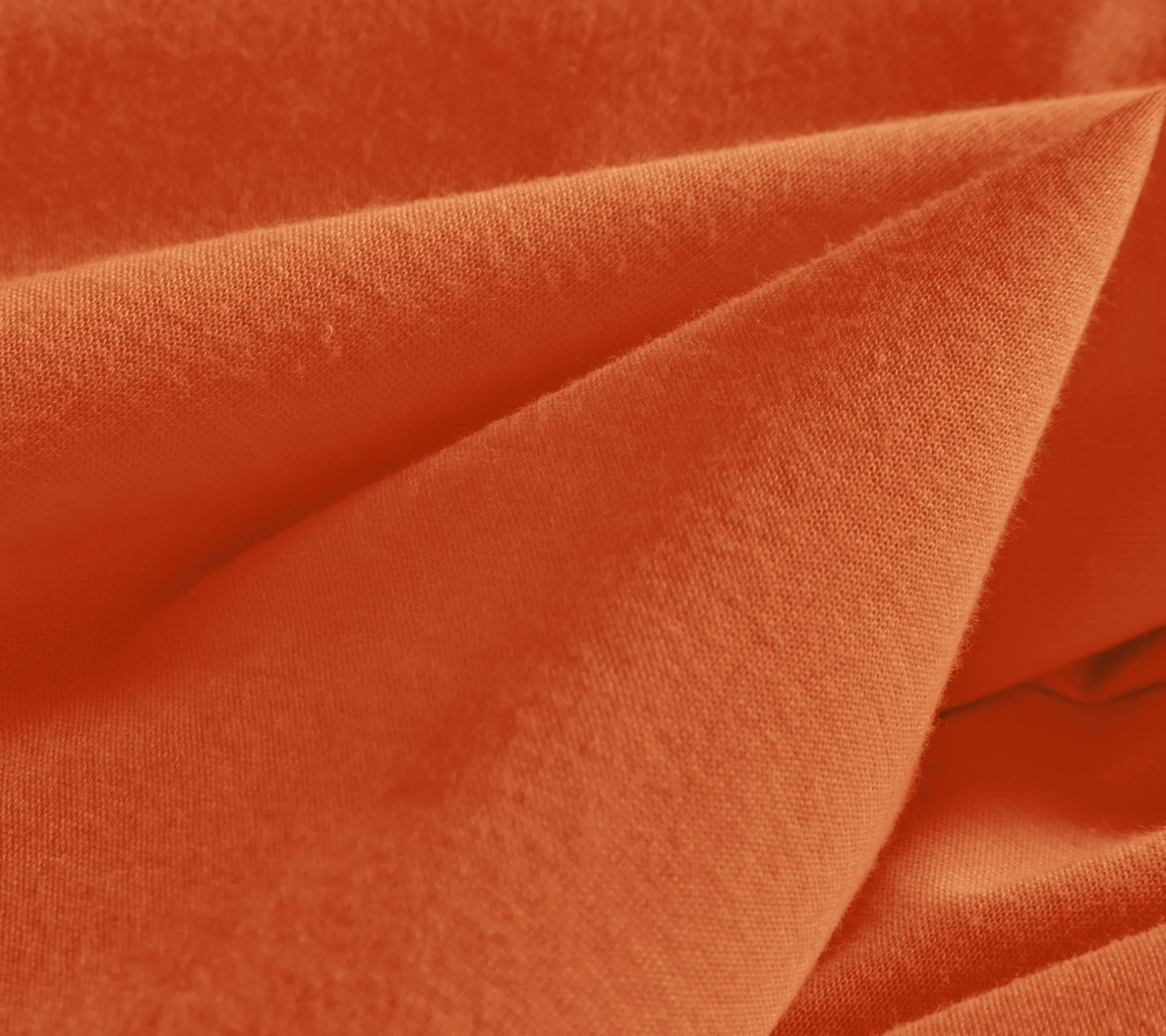 TAIE UNI COTON EXTENSIBLE ORANGE