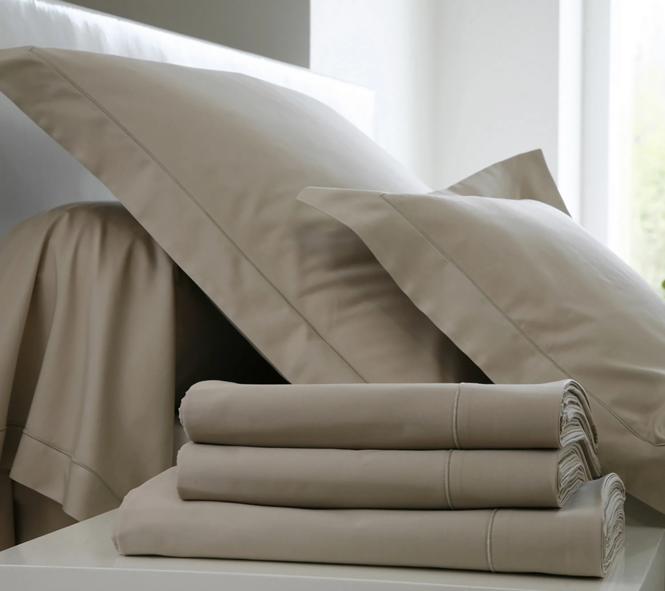 TAIE UNI COTON FICELLE
