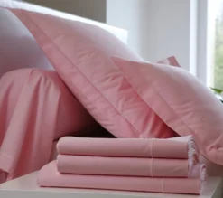TAIE UNI COTON ROSE