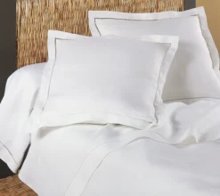 TAIE UNI PUR FIL BLANC