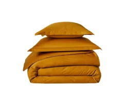 TAIE UNI SATIN AMBRE
