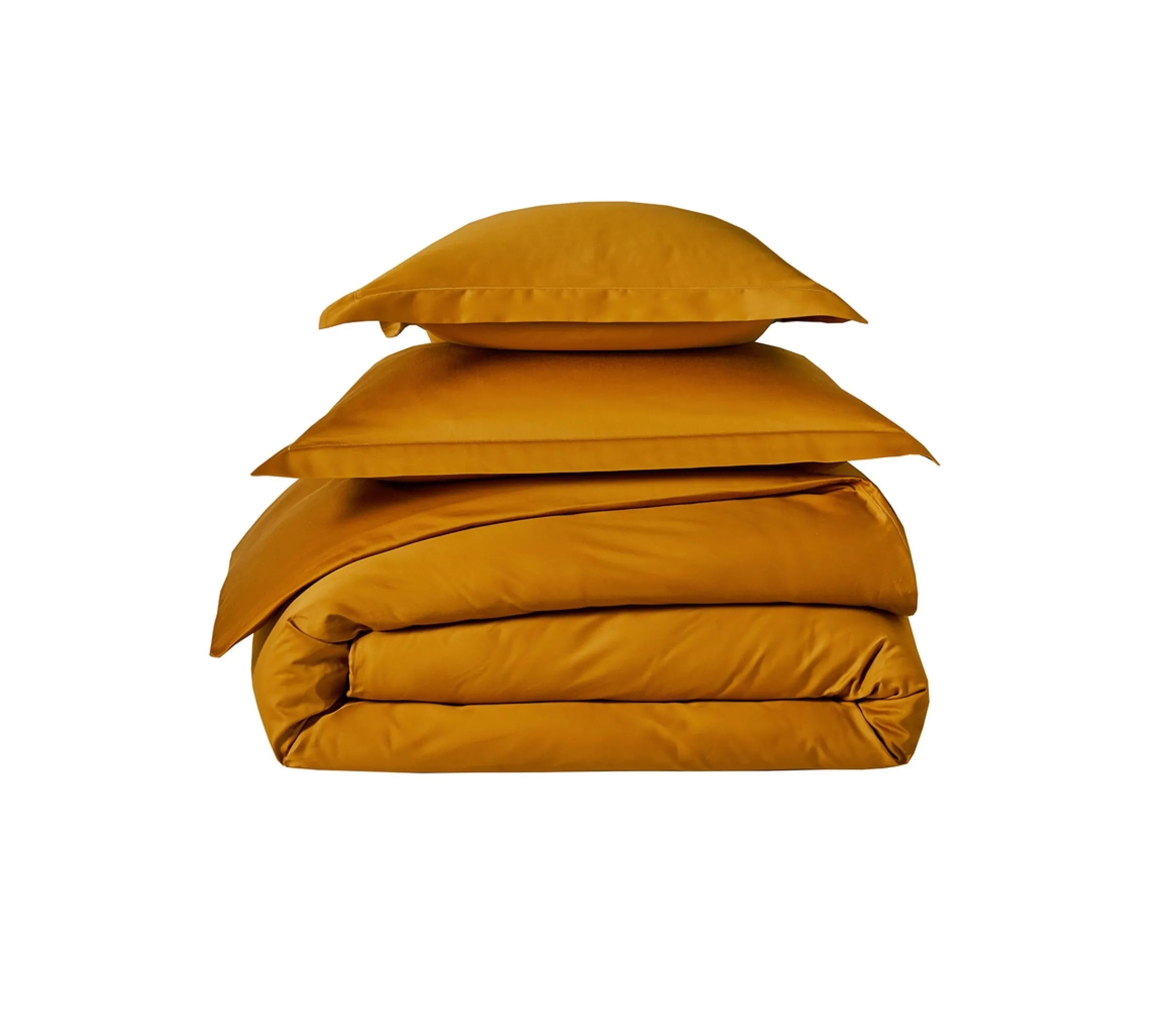 TAIE UNI SATIN AMBRE