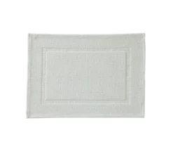 TAPIS DE BAIN COMORES BLANC