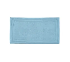 TAPIS DE BAIN UNI BLEUET