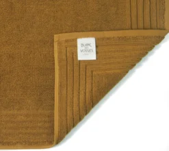 TAPIS DE BAIN UNI OCRE