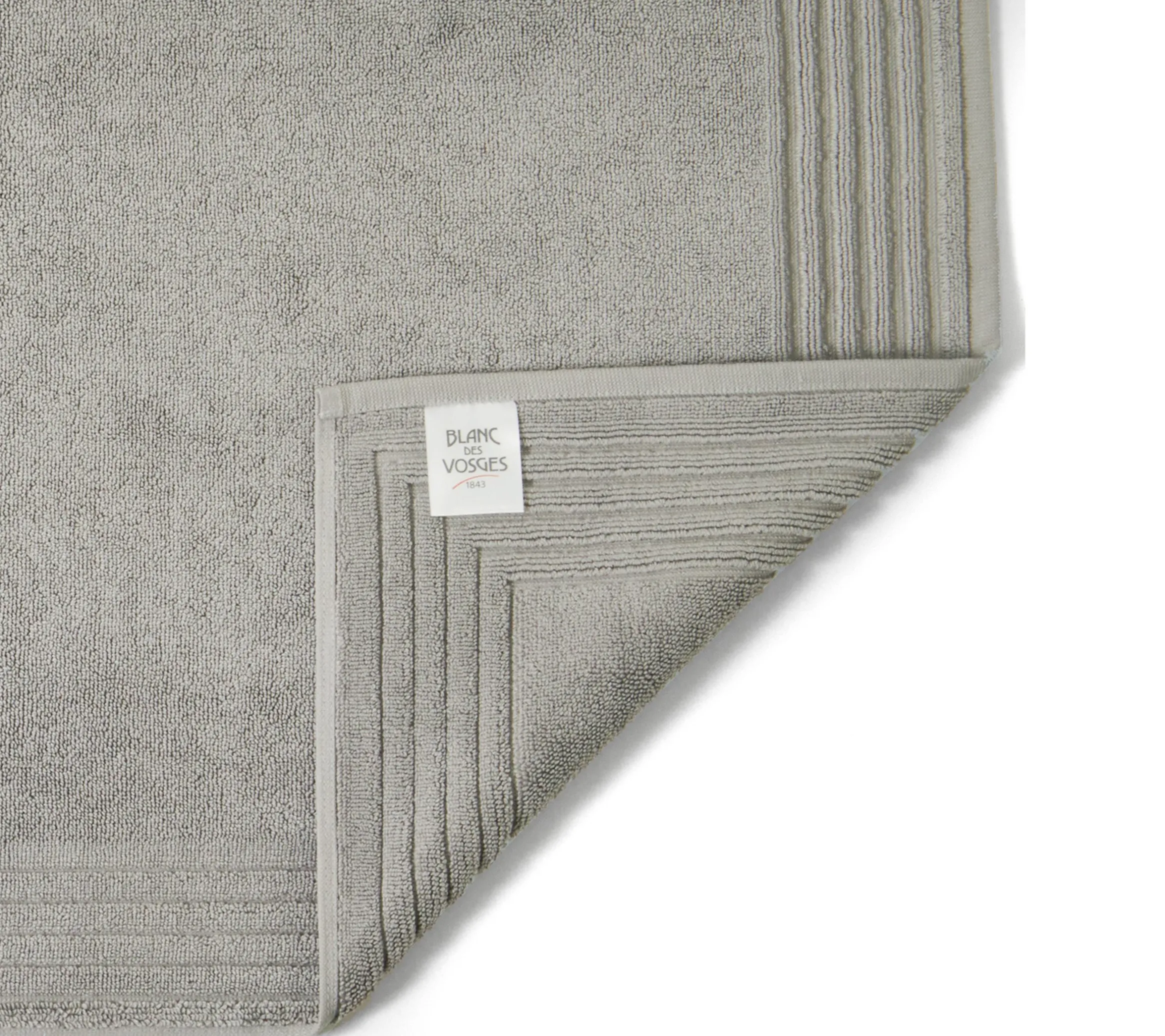TAPIS DE BAIN UNI SILVER