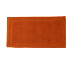 TAPIS DE BAIN UNI TERRA COTA