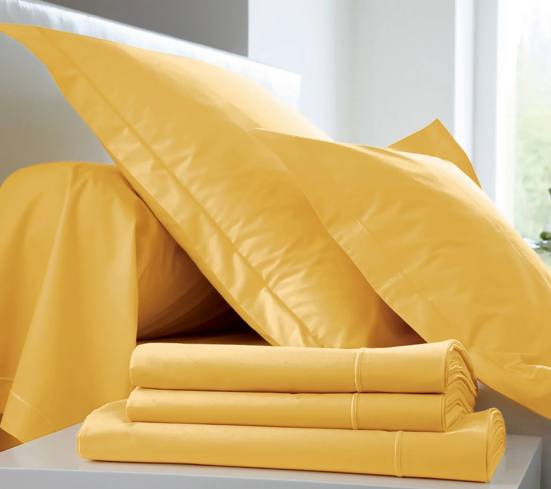 TRAVERSIN UNI COTON TOURNESOL